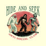 Hide And Seek Anti Social Club-None-Polyester-Shower Curtain-glitchygorilla