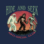 Hide And Seek Anti Social Club-None-Polyester-Shower Curtain-glitchygorilla
