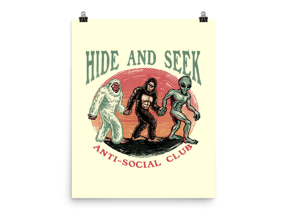Hide And Seek Anti Social Club