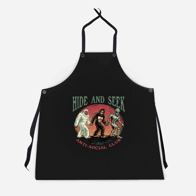 Hide And Seek Anti Social Club-Unisex-Kitchen-Apron-glitchygorilla
