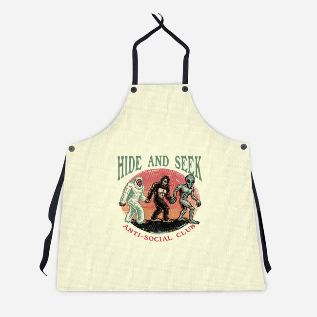 Hide And Seek Anti Social Club-Unisex-Kitchen-Apron-glitchygorilla