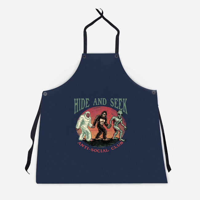 Hide And Seek Anti Social Club-Unisex-Kitchen-Apron-glitchygorilla
