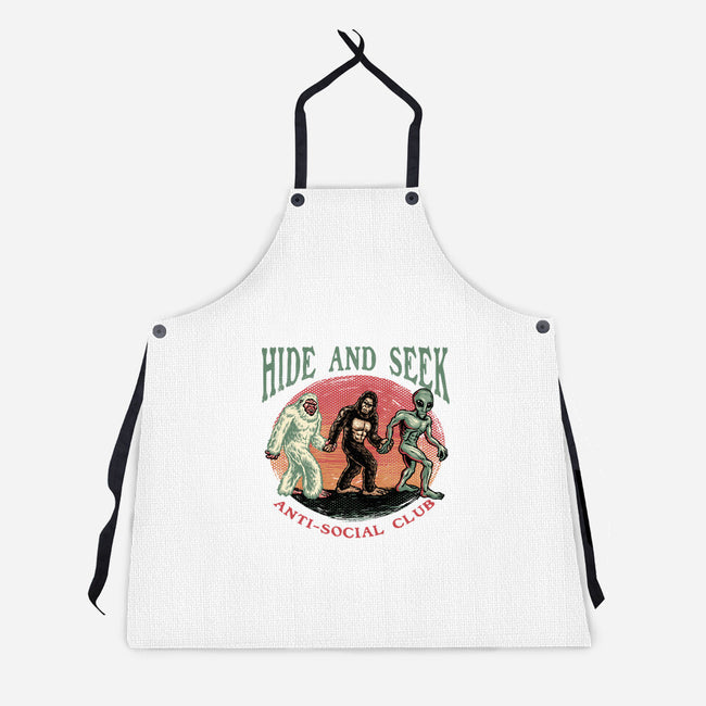 Hide And Seek Anti Social Club-Unisex-Kitchen-Apron-glitchygorilla