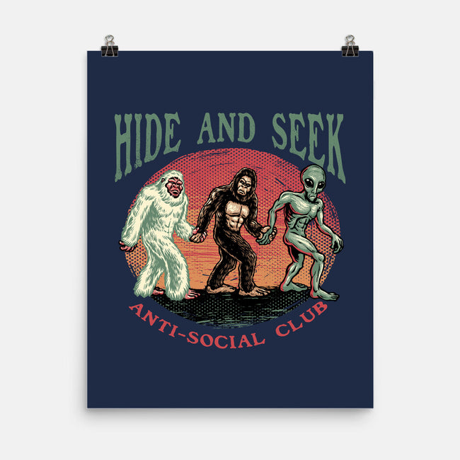 Hide And Seek Anti Social Club-None-Matte-Poster-glitchygorilla