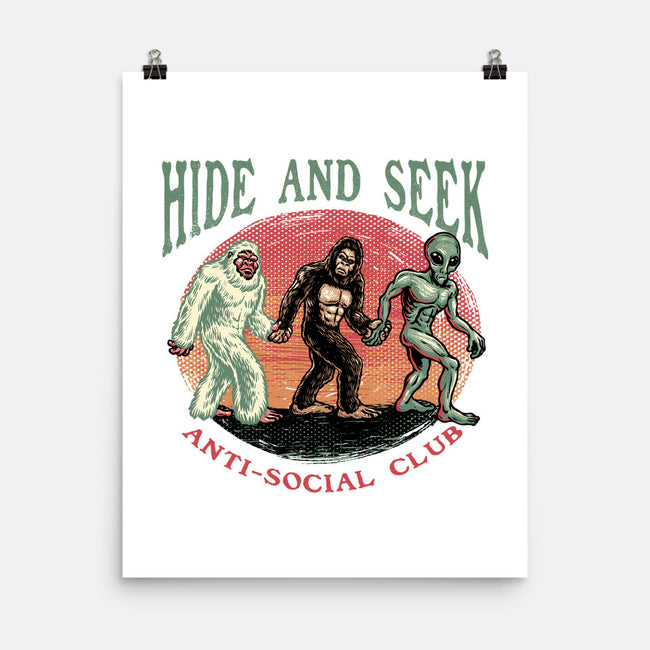 Hide And Seek Anti Social Club-None-Matte-Poster-glitchygorilla