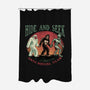 Hide And Seek Anti Social Club-None-Polyester-Shower Curtain-glitchygorilla