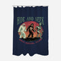 Hide And Seek Anti Social Club-None-Polyester-Shower Curtain-glitchygorilla