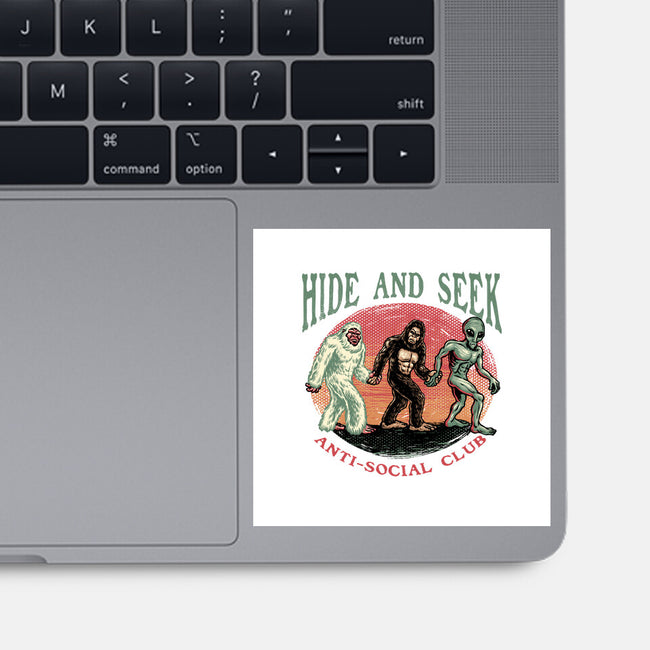 Hide And Seek Anti Social Club-None-Glossy-Sticker-glitchygorilla