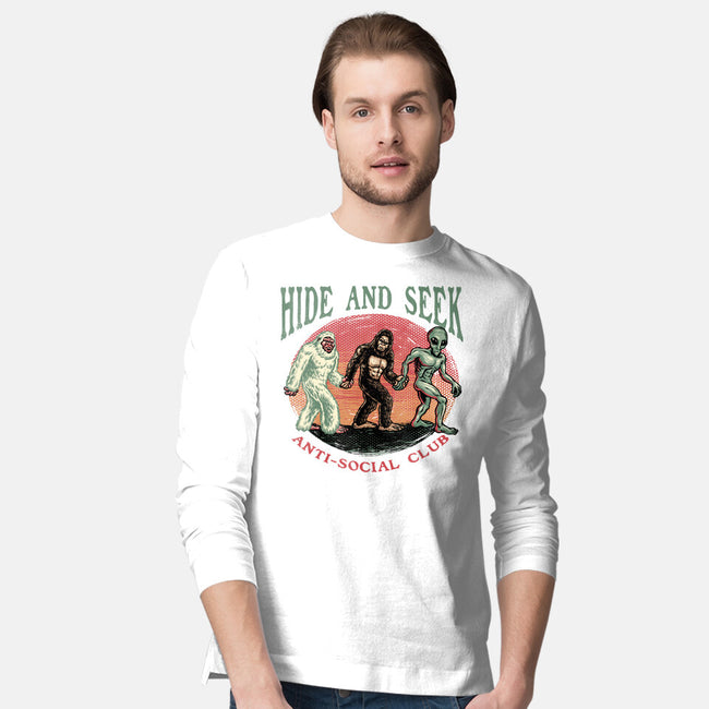 Hide And Seek Anti Social Club-Mens-Long Sleeved-Tee-glitchygorilla