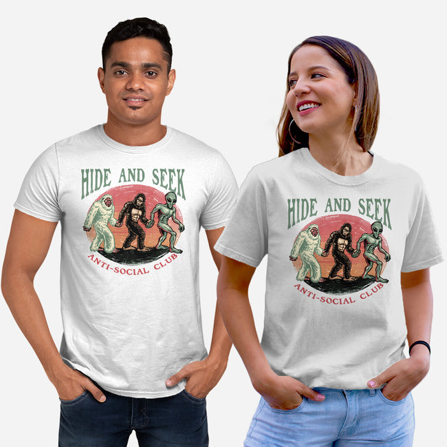 Hide And Seek Anti Social Club-Unisex-Basic-Tee-glitchygorilla