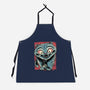 Tiger And Crow Duo-Unisex-Kitchen-Apron-glitchygorilla