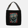 Tiger And Crow Duo-None-Adjustable Tote-Bag-glitchygorilla