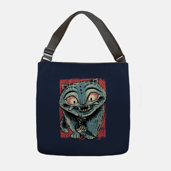Tiger And Crow Duo-None-Adjustable Tote-Bag-glitchygorilla