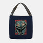 Tiger And Crow Duo-None-Adjustable Tote-Bag-glitchygorilla