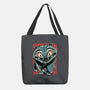 Tiger And Crow Duo-None-Basic Tote-Bag-glitchygorilla