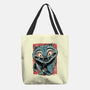 Tiger And Crow Duo-None-Basic Tote-Bag-glitchygorilla