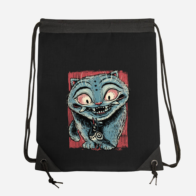 Tiger And Crow Duo-None-Drawstring-Bag-glitchygorilla