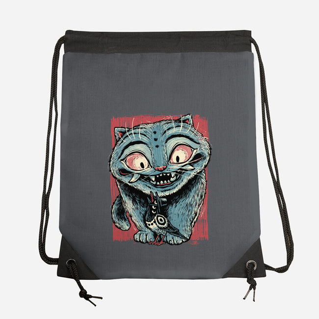 Tiger And Crow Duo-None-Drawstring-Bag-glitchygorilla