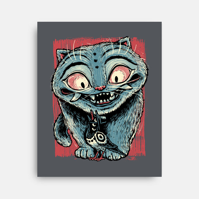 Tiger And Crow Duo-None-Stretched-Canvas-glitchygorilla