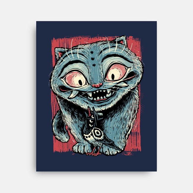 Tiger And Crow Duo-None-Stretched-Canvas-glitchygorilla