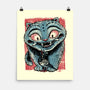 Tiger And Crow Duo-None-Matte-Poster-glitchygorilla