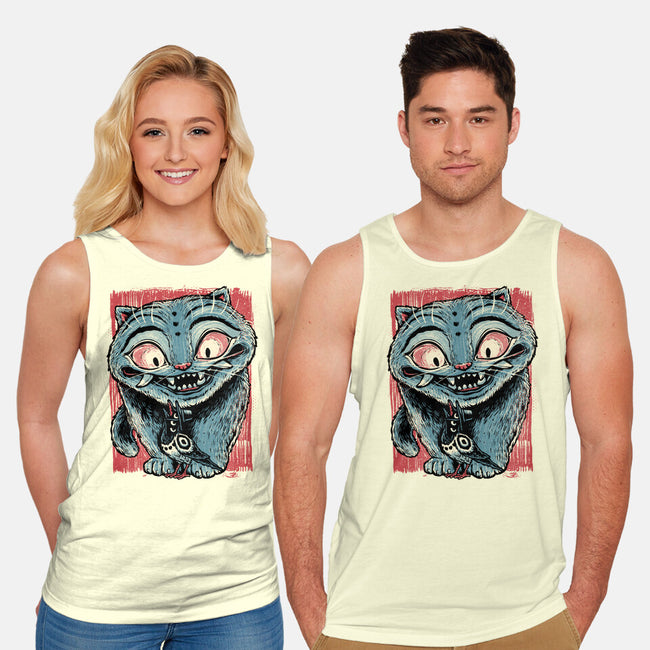 Tiger And Crow Duo-Unisex-Basic-Tank-glitchygorilla
