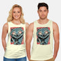 Tiger And Crow Duo-Unisex-Basic-Tank-glitchygorilla