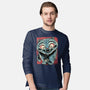 Tiger And Crow Duo-Mens-Long Sleeved-Tee-glitchygorilla