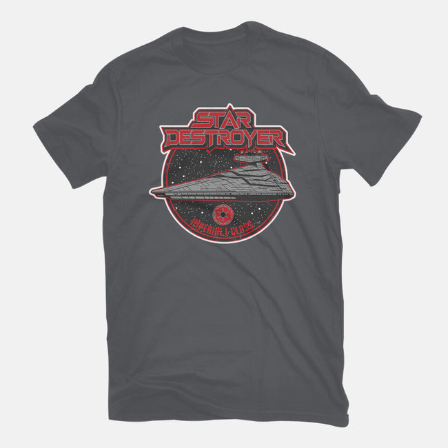 Star Destroyer-Womens-Fitted-Tee-SuperEdu