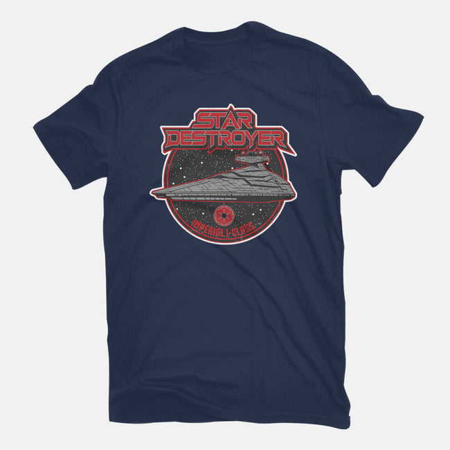 Star Destroyer-Womens-Fitted-Tee-SuperEdu