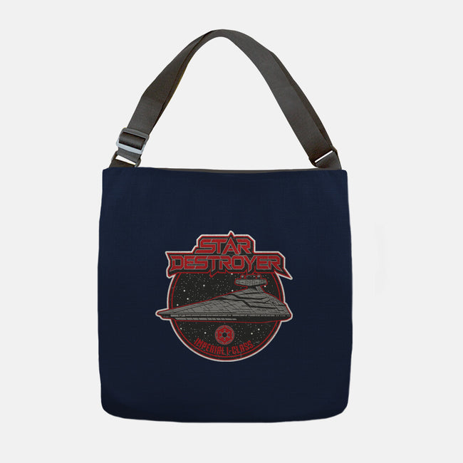 Star Destroyer-None-Adjustable Tote-Bag-SuperEdu