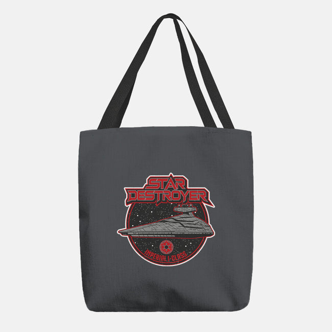 Star Destroyer-None-Basic Tote-Bag-SuperEdu