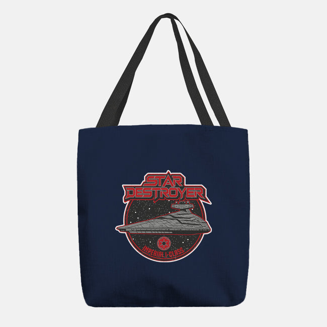 Star Destroyer-None-Basic Tote-Bag-SuperEdu