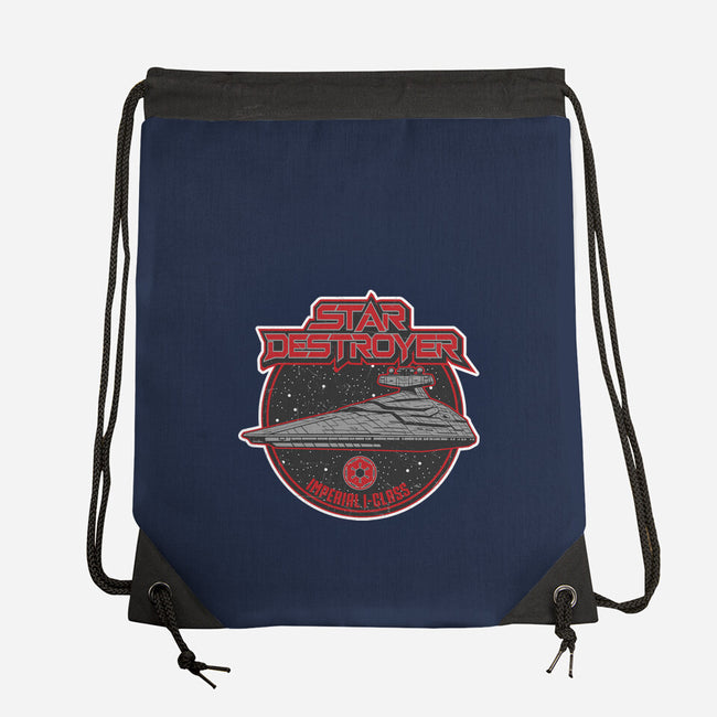 Star Destroyer-None-Drawstring-Bag-SuperEdu