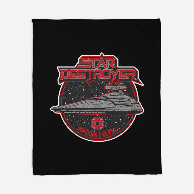 Star Destroyer-None-Fleece-Blanket-SuperEdu