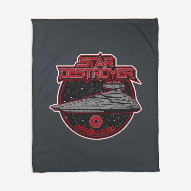 Star Destroyer-None-Fleece-Blanket-SuperEdu