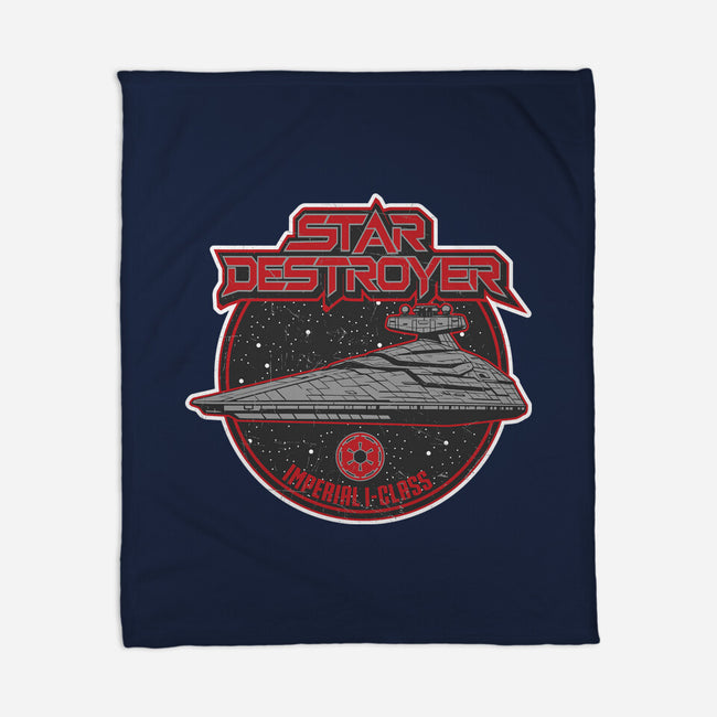Star Destroyer-None-Fleece-Blanket-SuperEdu
