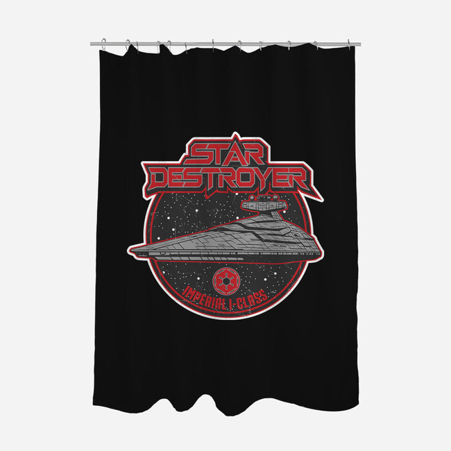 Star Destroyer-None-Polyester-Shower Curtain-SuperEdu