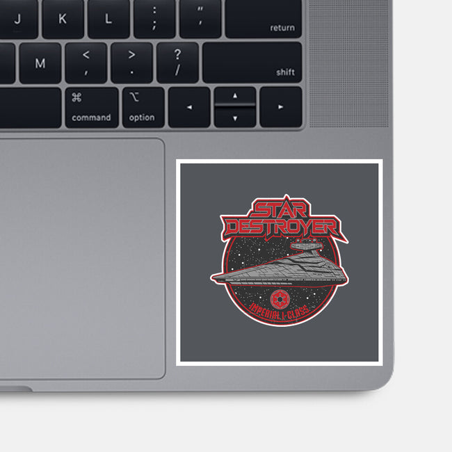 Star Destroyer-None-Glossy-Sticker-SuperEdu