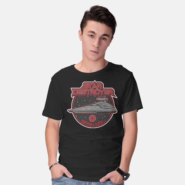 Star Destroyer-Mens-Basic-Tee-SuperEdu