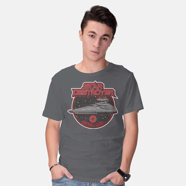 Star Destroyer-Mens-Basic-Tee-SuperEdu