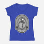All Terrain Scout Transport-Womens-V-Neck-Tee-SuperEdu