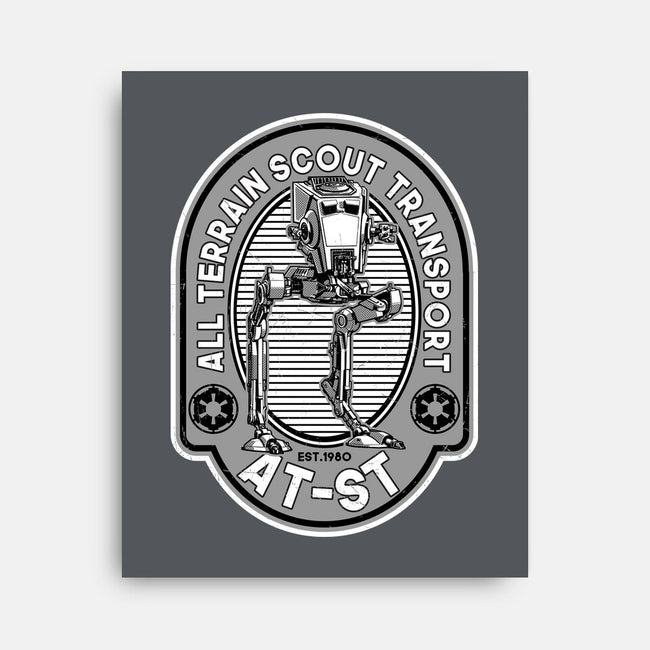 All Terrain Scout Transport-None-Stretched-Canvas-SuperEdu