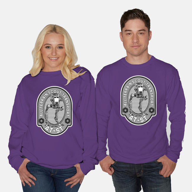 All Terrain Scout Transport-Unisex-Crew Neck-Sweatshirt-SuperEdu