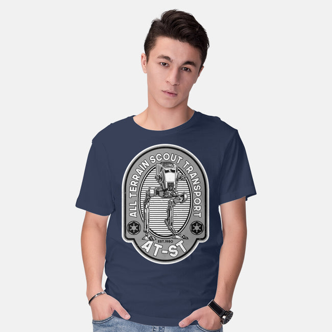 All Terrain Scout Transport-Mens-Basic-Tee-SuperEdu