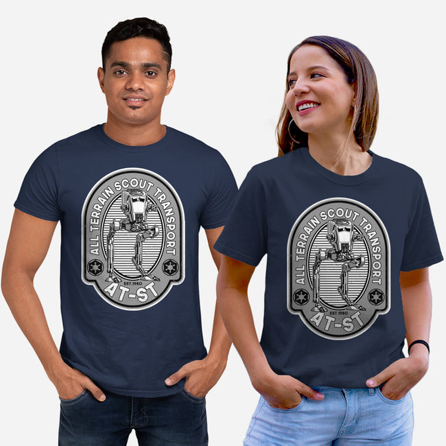 All Terrain Scout Transport-Unisex-Basic-Tee-SuperEdu