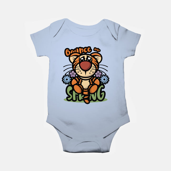 Bounce Into Spring-Baby-Basic-Onesie-jrberger