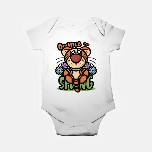 Bounce Into Spring-Baby-Basic-Onesie-jrberger