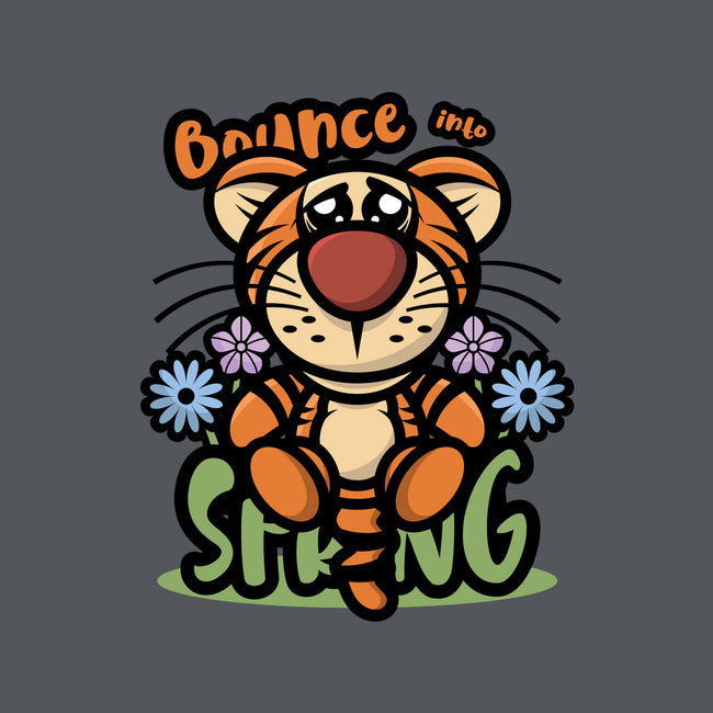 Bounce Into Spring-Womens-Basic-Tee-jrberger