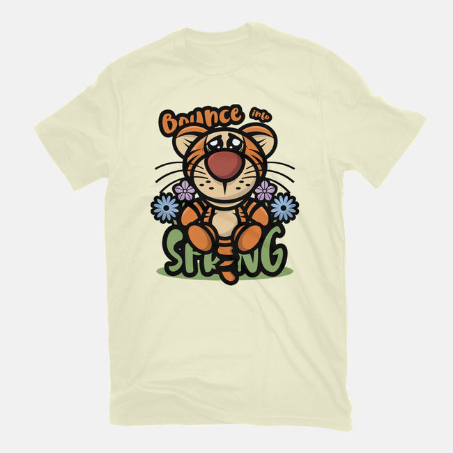 Bounce Into Spring-Mens-Basic-Tee-jrberger